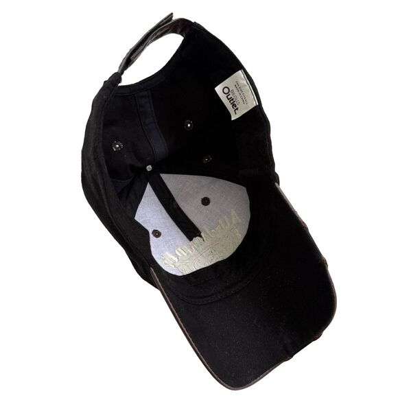 Whiskey Hat All Jacked Up Old 5 O'clock Brand Country Southern Leather-like Bill - Picture 5 of 5